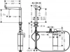 Фото смеситель для кухонной мойки hansgrohe aqittura 76802670