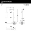 Фото смеситель для раковины whitecross y y1212glb, цвет: золото