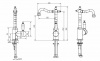 Фото смеситель для раковины boheme crystal luxury options 302-crst