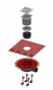 Трап точечный с сифоном TECE Drainpoint S KDP-S120