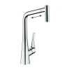 Фото смеситель для кухонной мойки hansgrohe metris 73824000
