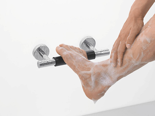 Фото подставка для ног hansgrohe unica comfort 26329000