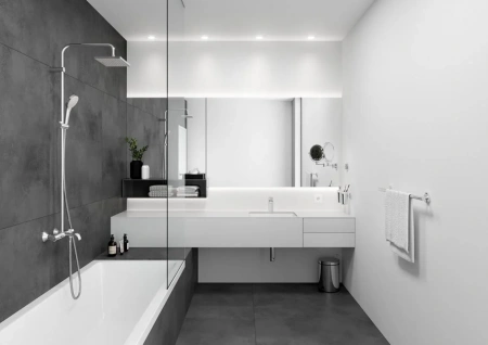 Фото смеситель для раковины hansgrohe vernis shape 71561000