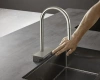 Фото смеситель для кухонной мойки hansgrohe aquno select 73831800