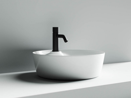 Фото раковина накладная ceramicanova element 43.5 см, цвет: белый cn6014