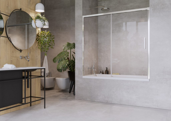 Фото шторка radaway idea pn dwj 140 см 10003140-01-01l/r