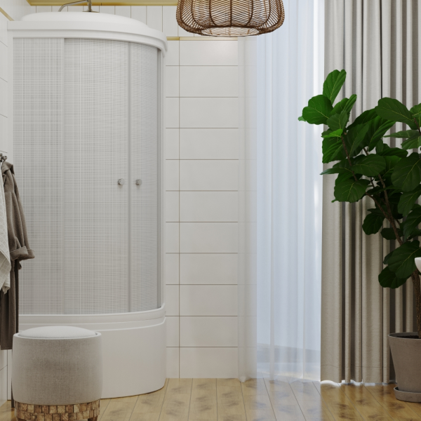 Фото душевая кабина тритон стандарт 90x90 см dk225