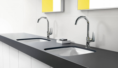 Фото смеситель для раковины hansgrohe logis 71130000