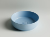 Фото раковина накладная ceramicanova element 39 см, цвет: голубой cn6022ml