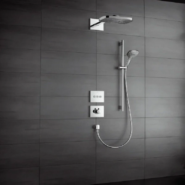 Фото термостатический смеситель для душа hansgrohe shower select 15760670