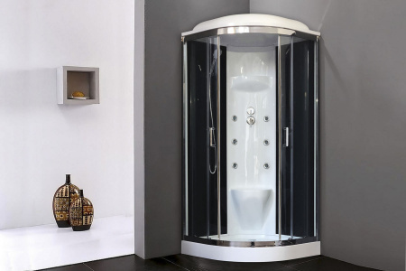 Фото душевая кабина royal bath нк rb90hk7-bt-ch  90x90 см