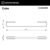 Фото полотенцедержатель 60 см whitecross cubo cu2452nib, цвет: никель брашированный
