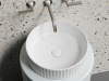 Фото раковина накладная ceramicanova element 36 см, цвет: белый cn6057mw
