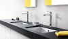 Фото смеситель для раковины hansgrohe metris 31183000