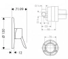 Фото смеситель для душа hansgrohe focus e2 31966000_vstvo