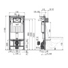 Фото инсталляция для унитазов alcadrain am101/1120e