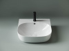 Фото раковина накладная ceramicanova element 49 см, цвет: белый cn5011