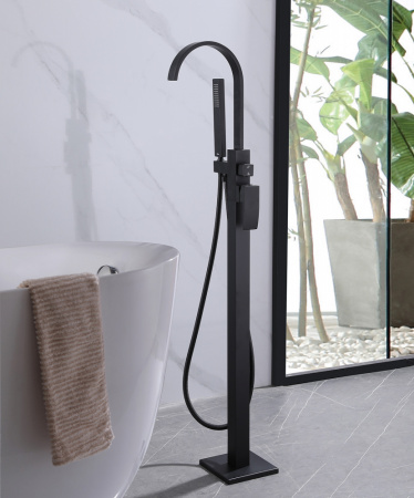 Фото напольный смеситель abber wasserfall af8615b