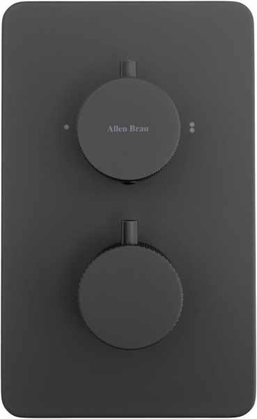 Фото смеситель для ванны allen brau priority 5.3u123-31 черный матовый