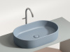 Раковина накладная Ceramicanova Element 60.8 см, цвет: серый CN6048MHL