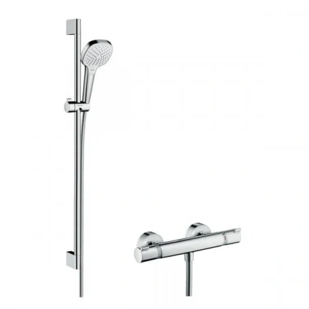 Фото душевая стойка hansgrohe croma select e 27082400