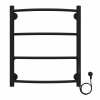 Электрический полотенцесушитель Azario Verona 50x60 см цвет: черный AZ04856B