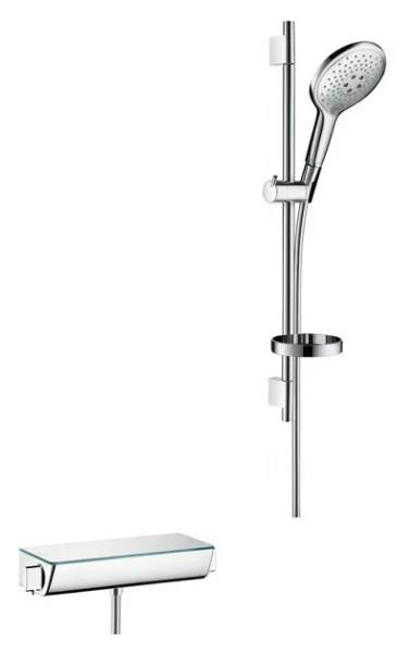 Фото термостатический смеситель для душа hansgrohe raindance select s 27036000