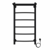 Электрический полотенцесушитель Azario Verona 40x80 см цвет: черный AZ04848PB
