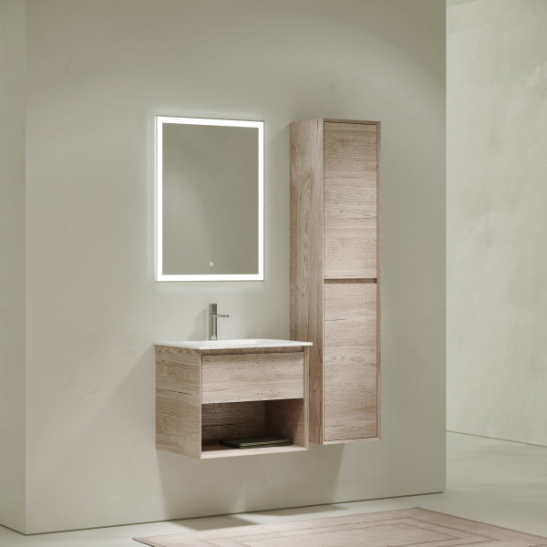 Фото тумба под раковину sancos marmi 2.0 60 см, цвет: дуб галифакс натуральный mr2.060eg