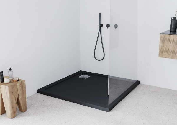 Фото поддон taliente 100x100 см pta-st-100bstone