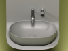 Фото раковина накладная ceramicanova element 60 см, цвет: антрацит cn6047mh
