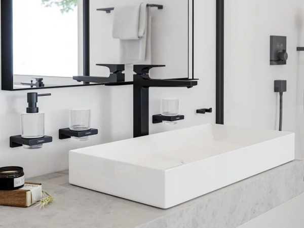 Фото смеситель для раковины hansgrohe metropol 32512670