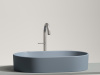 Фото раковина накладная ceramicanova element 60.8 см, цвет: серый cn6048mhl