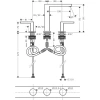 Фото смеситель для раковины hansgrohe tecturis e 73030000