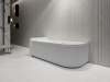 Фото акриловая ванна abber 150x75 см ab9412-1.5 l