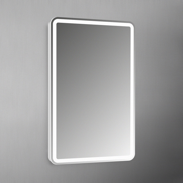 Фото зеркало с подсветкой belbagno marino 50 см spc-mar-500-800-led-btn