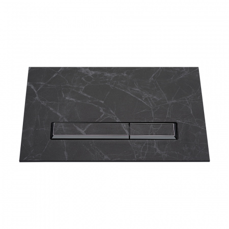 Фото клавиша смыва kk-pol lapis grande v1, quartz (nero greco)