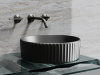 Фото раковина накладная ceramicanova element 36 см, цвет: антрацит cn6057mdh