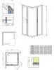 Фото душевое ограждение radaway premium plus c 100x100 см 30443-01-01n