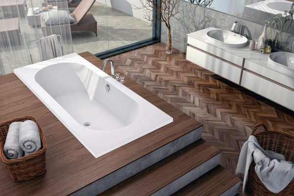 Фото акриловая ванна c-bath cora 180x80 см cbq001002
