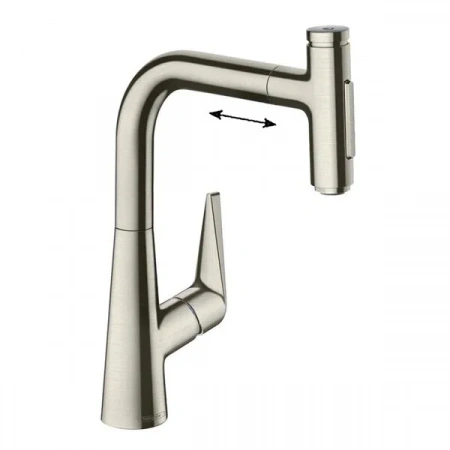 Фото смеситель для кухонной мойки hansgrohe talis select 73868800