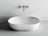 Фото раковина накладная ceramicanova element 60 см, цвет: белый cn5009