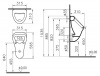 Фото подвесной писсуар vitra arkitekt 6201b003-0199