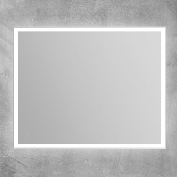 Фото зеркало с подсветкой belbagno 100 см spc-grt-1000-800-led-btn