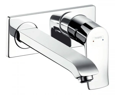 Фото смеситель для раковины hansgrohe metris 31086000