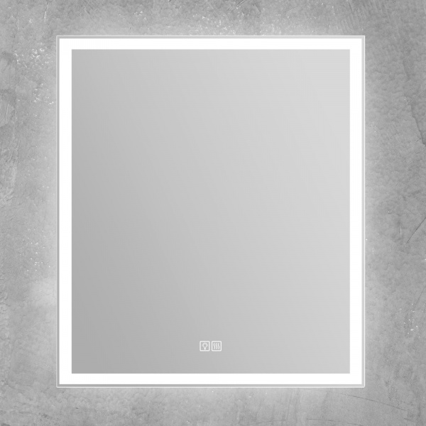 Фото зеркало с подсветкой belbagno 70 см spc-grt-700-800-led-tch-warm