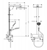 Фото душевая стойка hansgrohe raindance e 27362000