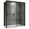 Душевое ограждение Abber Komfort AG93170B-S92B 170x90 см