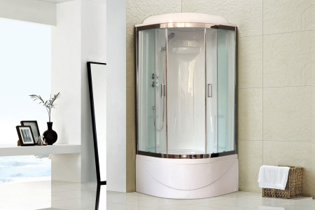 Фото душевая кабина royal bath bk rb90bk1-t-ch 90x90 см