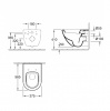 Фото унитаз подвесной villeroy & boch subway ceramicplus 56 см 660010r1